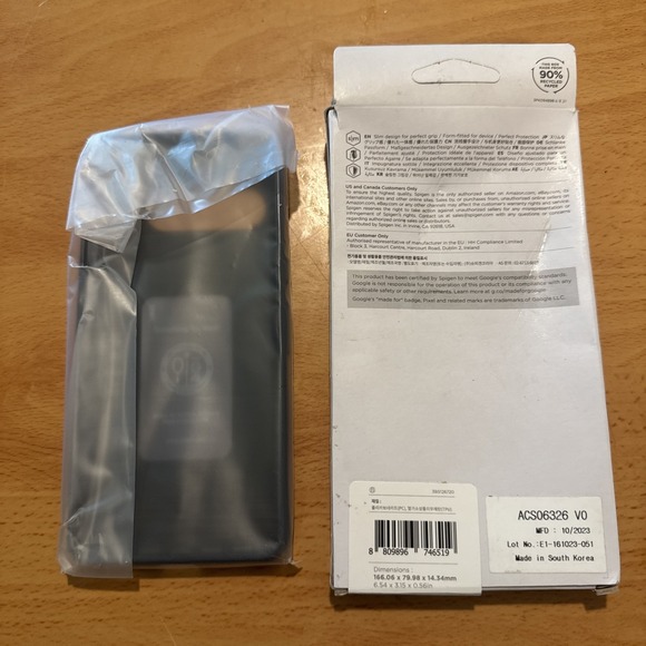 Spigen Google Pixel 8 Pro [Thin Fit]‎ Case Shockproof Slim Cover ACS06326 - Picture 2 of 3